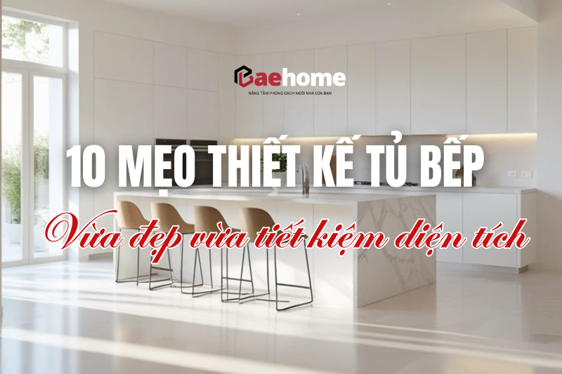 10 Mẹo Thiết Kế Tủ Bếp Nhỏ Vừa Đẹp Vừa Tiết Kiệm Diện Tích 13 80