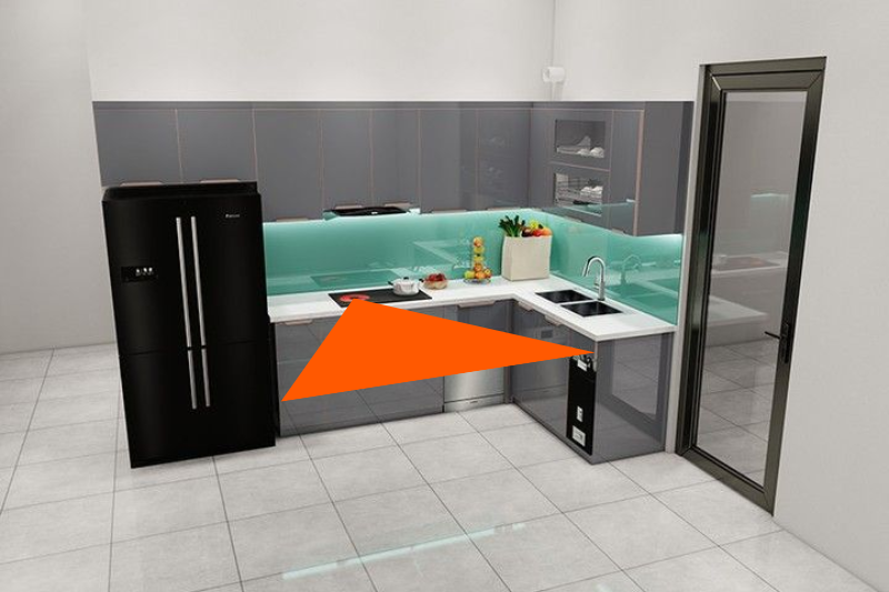 10 Mẹo Thiết Kế Tủ Bếp Nhỏ Vừa Đẹp Vừa Tiết Kiệm Diện Tích 14 81